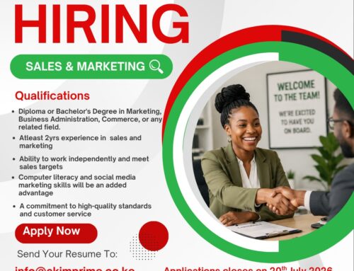 Vacancies – Sales and Marketing